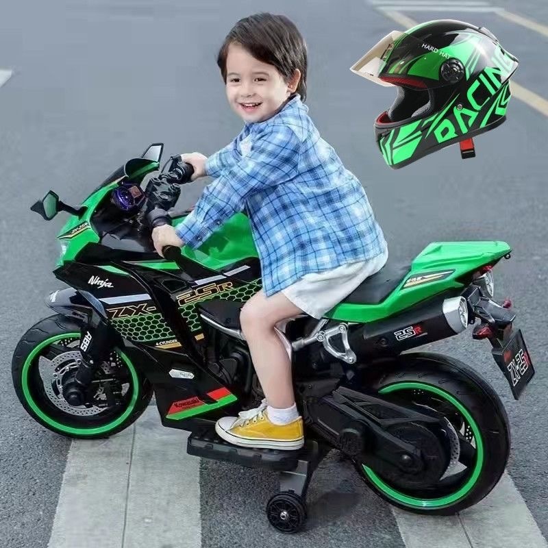 電動車玩具車自行車兒童頭盔男女孩四季騎行寶寶小孩機車安全帽