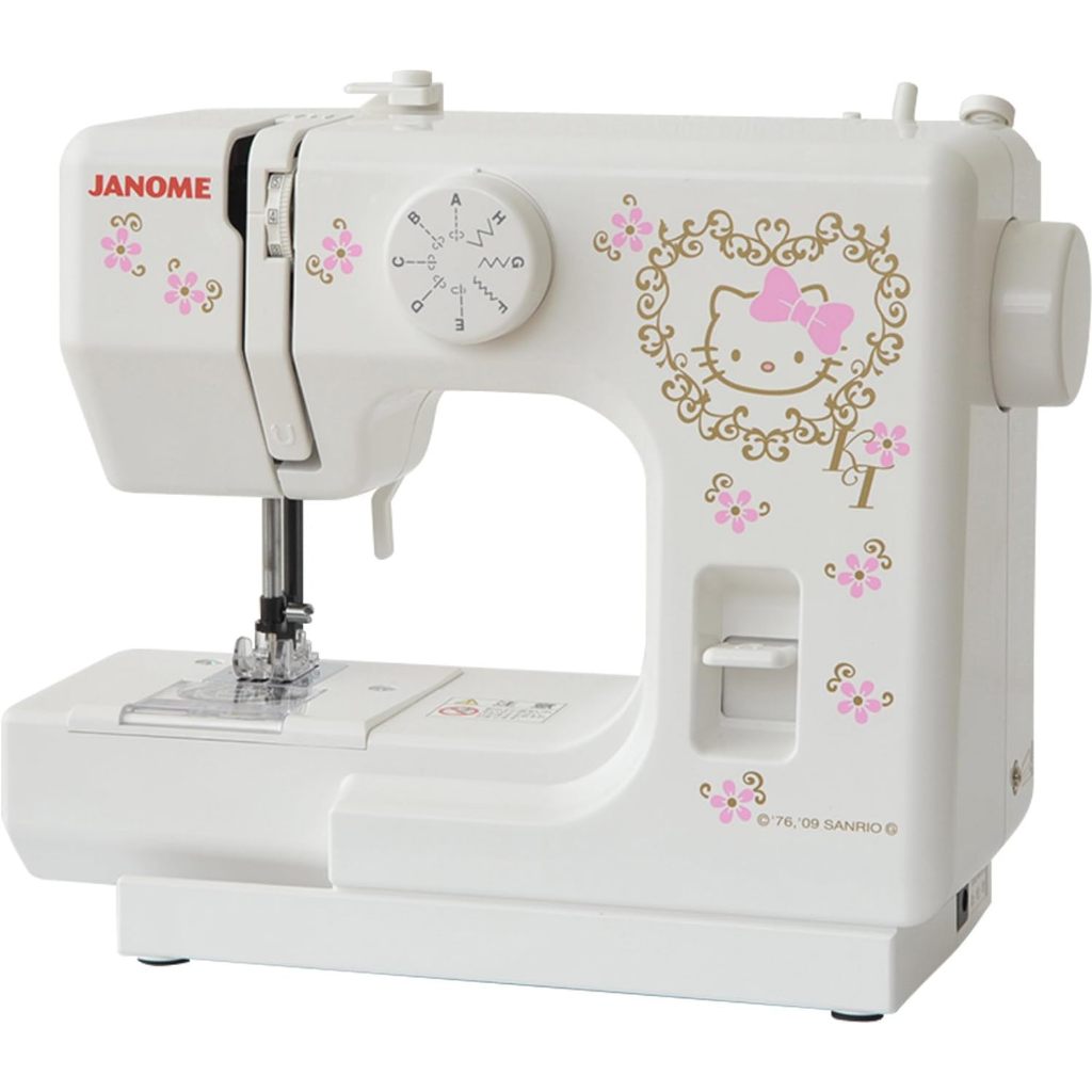 現貨 日本代購~ JANOME 車樂美 KT-35 KITTY 電動裁縫機 縫紉機 小型縫紉機 桌上型