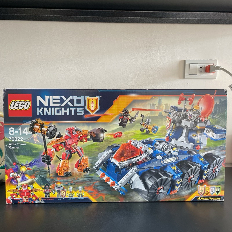 LEGO 樂高 Nexo Knights未來騎士系列 70322 艾克索的塔防戰鬥車