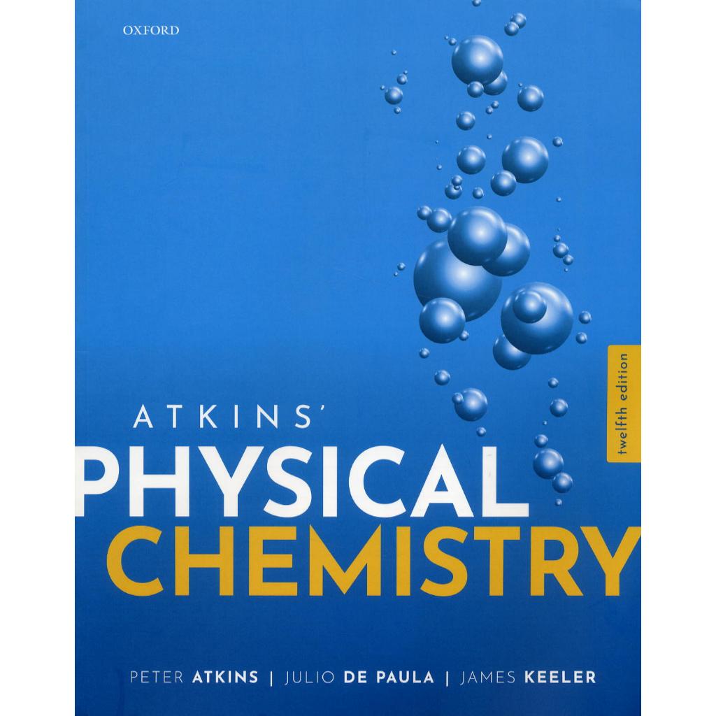 【胖橘子】ATKINS' PHYSICAL CHEMISTRY 12/E 2023 9780198847816