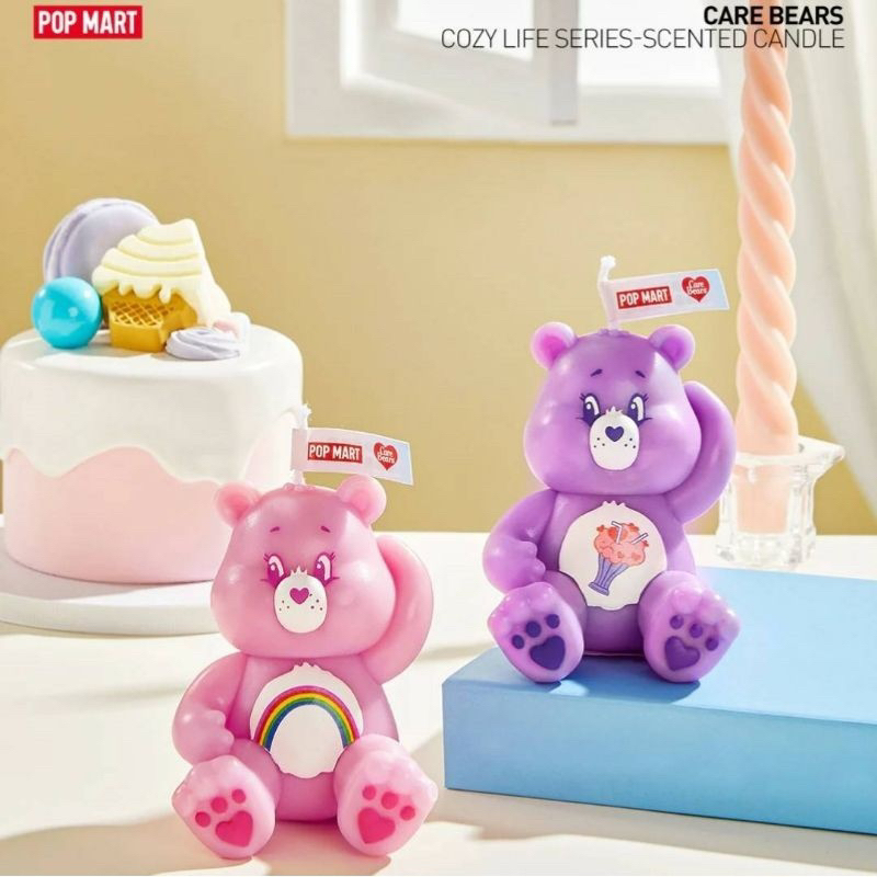 泡泡瑪特POP MART Care Bears香薰蠟燭（紫色）