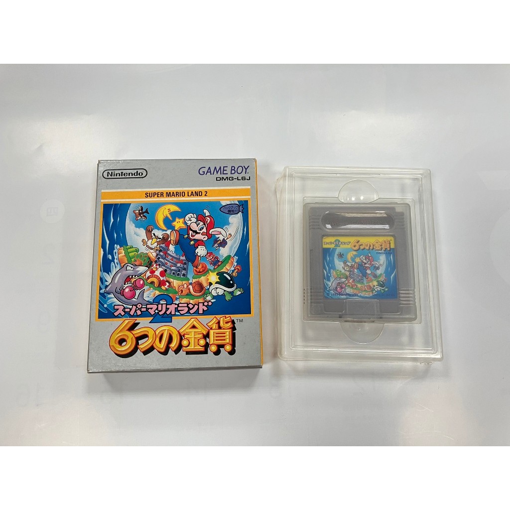 絕版收藏 正版 任天堂 Nintendo GAME BOY GB 卡帶 超級瑪莉歐樂園2 六個金幣