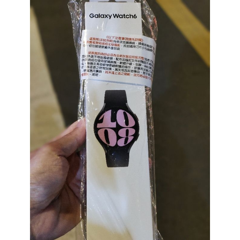 三星 Samsung Watch 6 最新 穿戴智慧錶 星粉必備 行動LTE版 40MM 迷霧黑色 原廠保固中