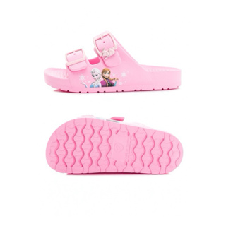 【Disney 迪士尼】迪士尼 冰雪奇緣 台灣製 童鞋 拖鞋-粉紅/FO41513/ 鞋之誠