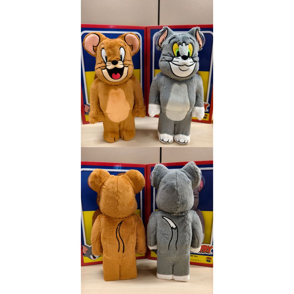 BE@RBRICK TOM COSTUME 400% JERRY COSTUME 400％ TOM AND JERRY