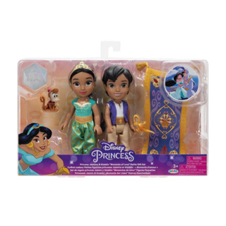 【現貨*】迪士尼百年慶典 Disney 迪士尼 阿拉丁6吋娃娃雙人組 Princess迪士尼公主 阿拉丁及茉莉公主套裝