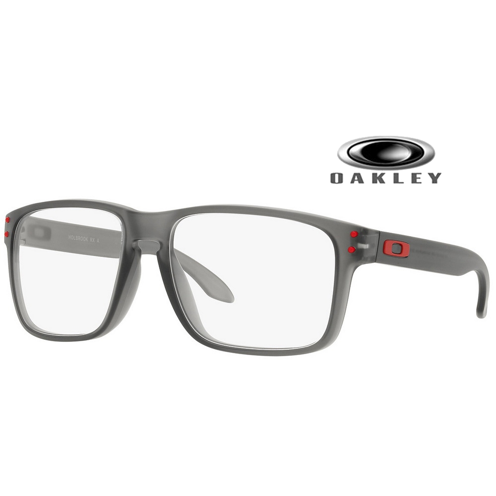 【原廠公司貨】Oakley HOLBROOK RX A 亞洲版 運動休閒光學眼鏡 輕量款 OX8100F 02 霧灰