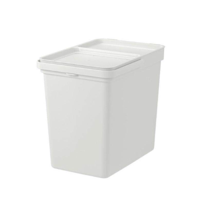 ikea垃圾桶 可掀蓋式垃圾桶 有提把🗑️/灰(22L)