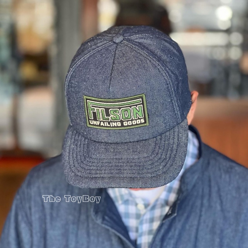 新款 老闆推薦 Filson Harvester Cap 深藍色 經典復古棒球帽