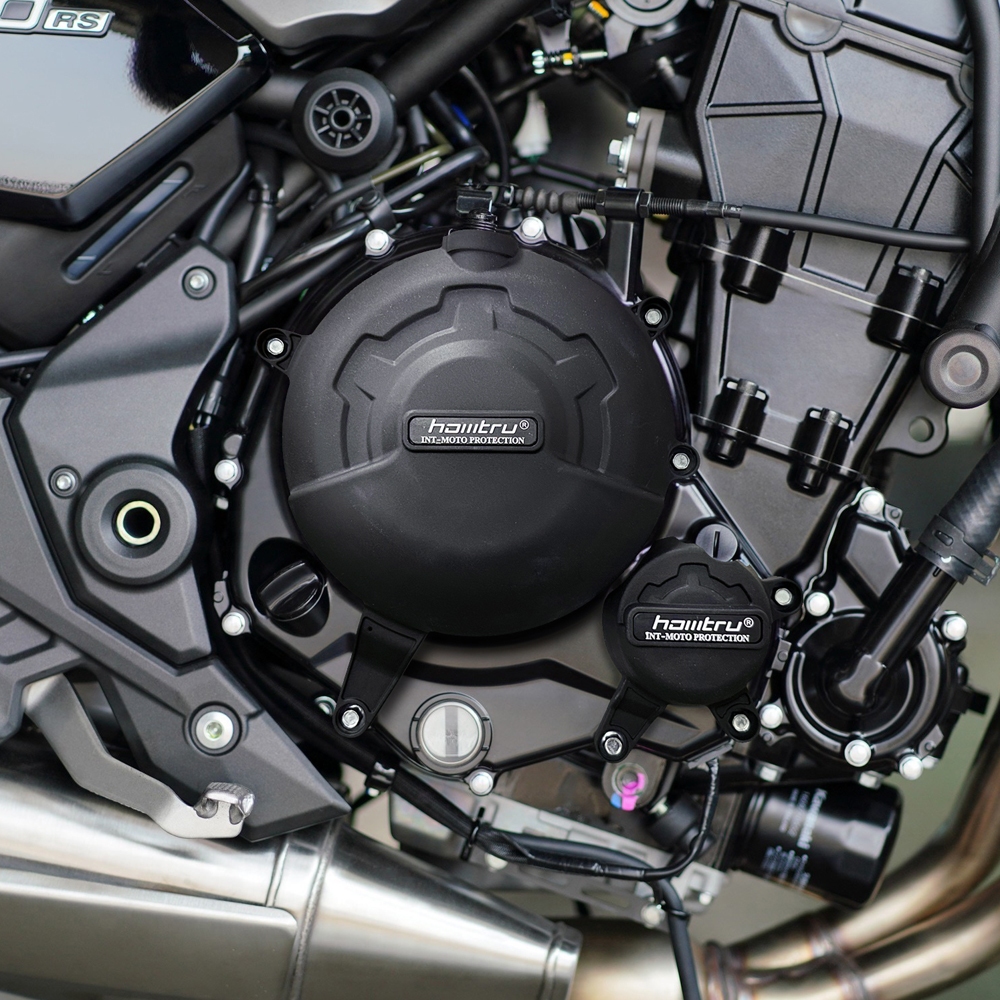 Z650RS引擎保護殼 適用於 kawasaki Z650RS改裝引擎防摔殼 Z650RS 機車靠背 川崎Z650RS