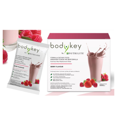 BodyKey營養超纖飲-（咖啡、莓果、巧克力口味）
