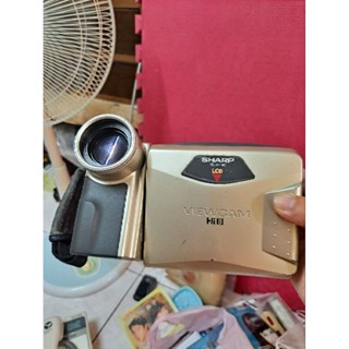 SHARP VL-AH50U 攝影機（螢目壞了、搖攝影機裡面有螺絲或東西掉了）當零件機賣！無測試！