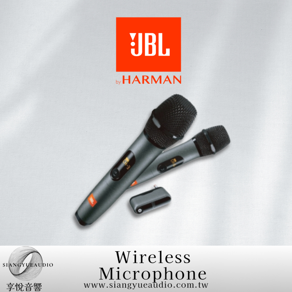 享悅音響(實體店面)美國JBL Wireless Microphone 無線麥克風組 附贈專用收納盒 {公司貨}