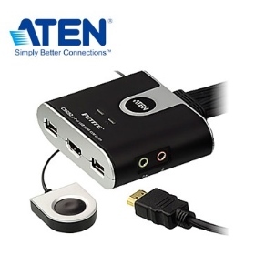 【hd數位3c】ATEN 2埠USB HDMI KVM多電腦切換器 CS692