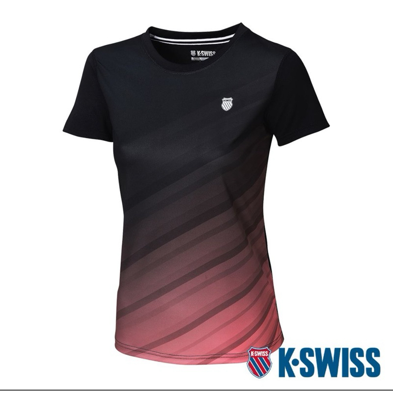 九成新 K-SWISS Sublimation Tee涼感排汗T恤 M號