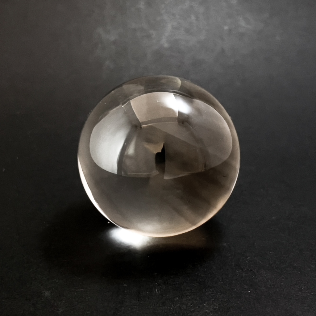 [異品軒]高品天然髮晶球 清澈透明 無優化髮晶球 淨化磁場BL0015