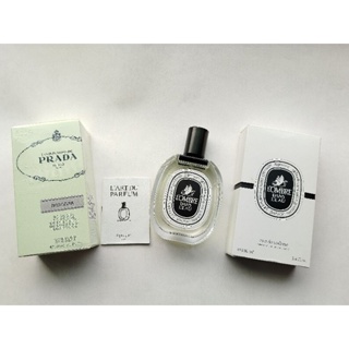 Prada 鳶尾雪松、diptyque 影中之水100ml二手出清