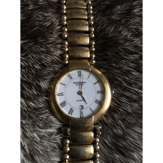 RAYMOND WEIL 18K GOLD(錶直徑32mm錶總長18.5公分）