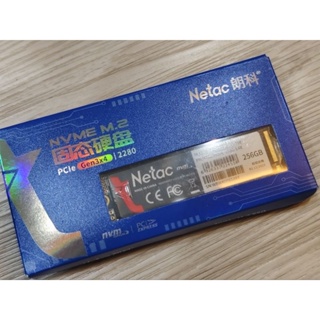 Netac 256GB PCIe Gen3 x4 M.2 2280 NVMe 朗科 SSD固態硬碟