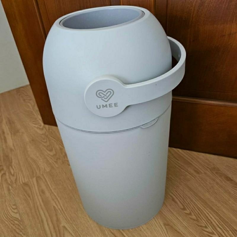 【二手極新】荷蘭 UMEE 尿布桶 尿布處理器 除臭尿布桶 灰色