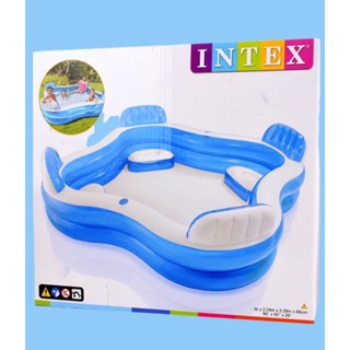 [自售全新未拆]INTEX-充氣式游泳池