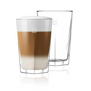 Nespresso 全新咖啡杯組 PURE Recipe 玻璃杯組 (2入)350ml
