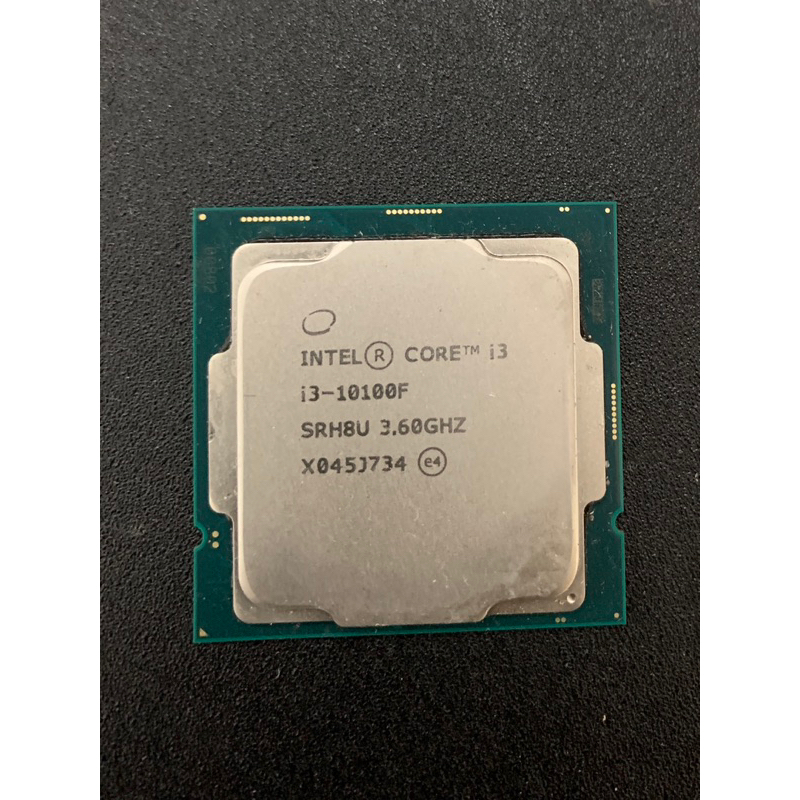 Intel 第十代 i3 10100F 無內顯 處理器 無風扇