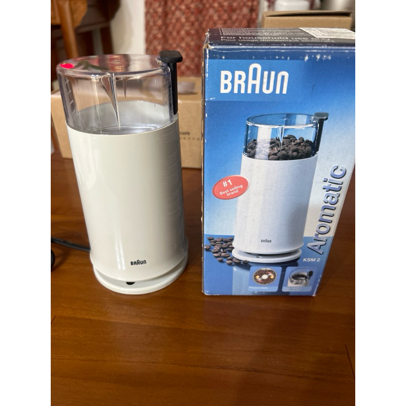 德國 百靈 BRAUN 咖啡豆 研磨機 KSM2 磨豆機