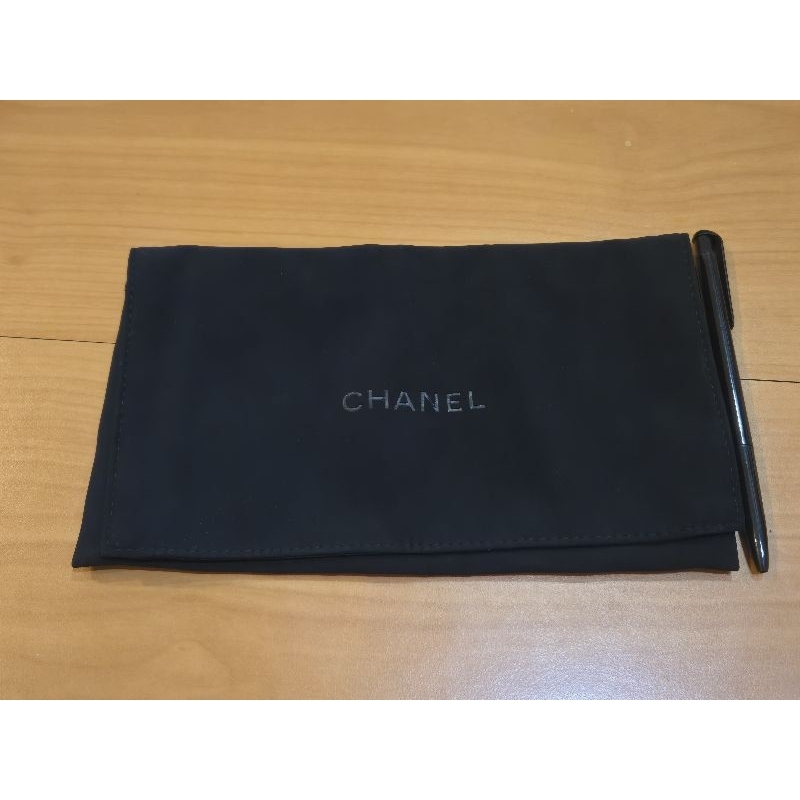 Chanel 香奈兒 小香 名牌精品專櫃 正版 woc 長夾用 防塵套