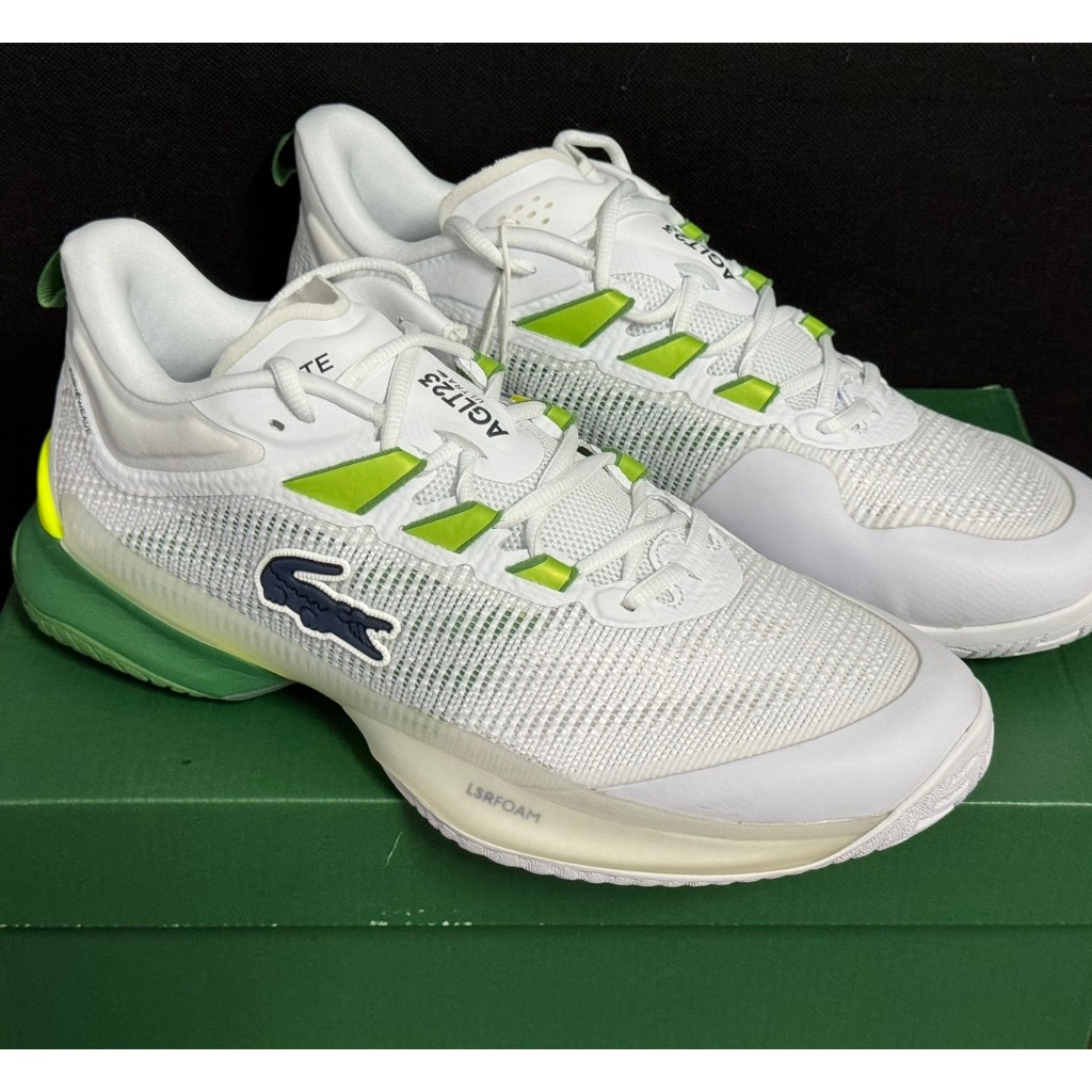Lacoste LT-23 Ultra 網球鞋 台灣專櫃正品 阿梅 梅總 Medvedev使用款 訂價$5680