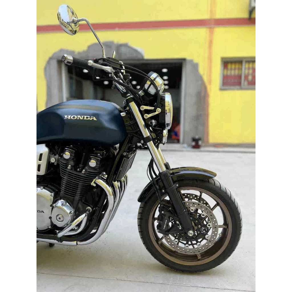 CB1100電鍍引擎保桿 適用於 Honda CB1100RS改裝黑色車身保桿 CB1100EX 黑色車身CB1100