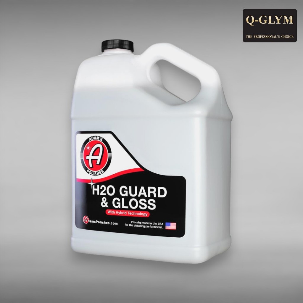Adam's H2O Guard &amp; Gloss 1GL 贈Q-GLYM 橡塑膠還原劑 100ML 亞當