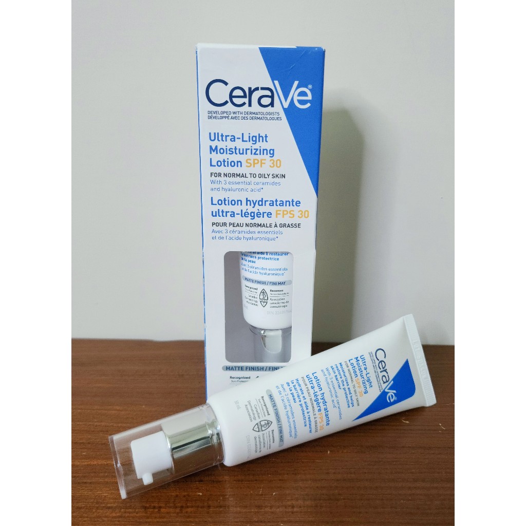 (現貨)美國帶回CeraVe 適樂膚輕盈 保濕 防曬乳液 50ml