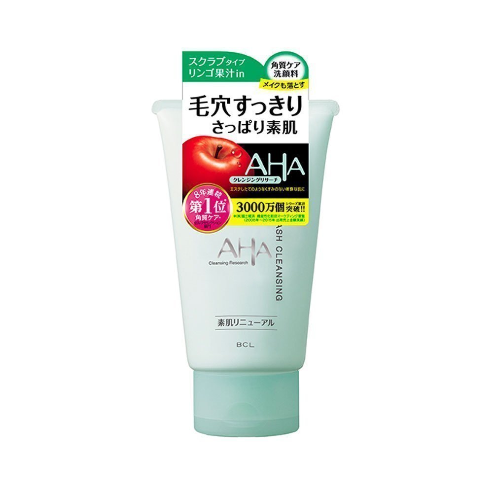 【日本直送】BCL洗面研究AHA去角质洗面奶 120克 - 日本洗面奶