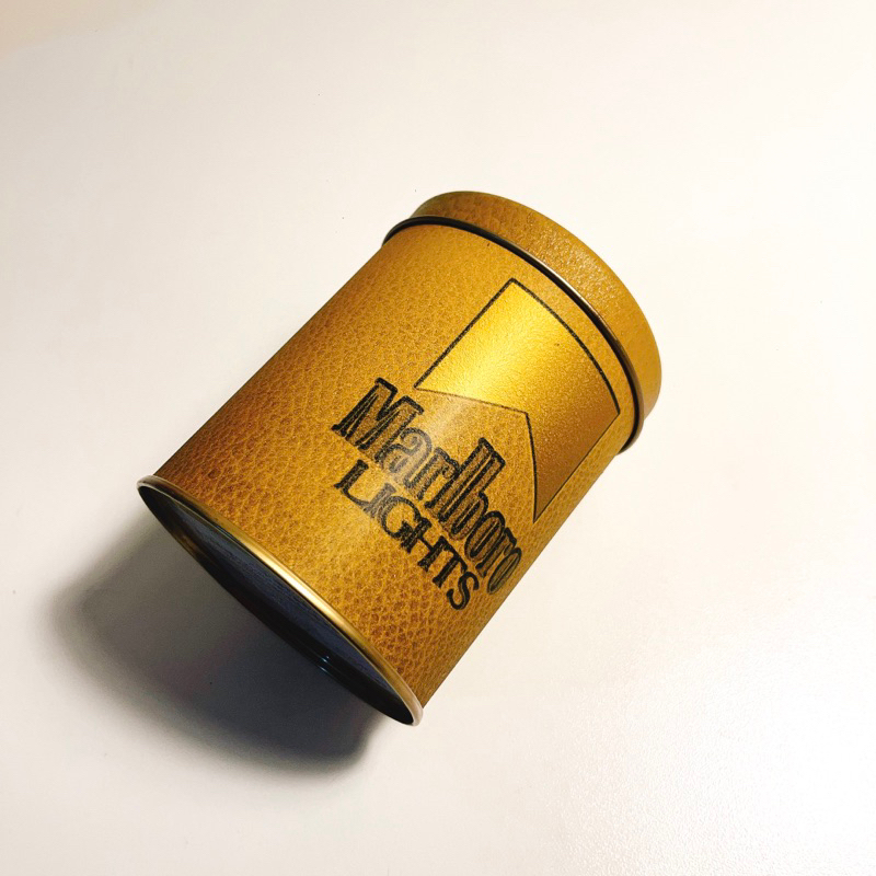 日本Marlboro 萬寶路香菸鐵盒鐵罐