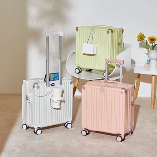 行李箱 旅行箱 登機箱 密碼箱 拉桿箱 18吋行李箱 20吋行李箱 短途出差 登機箱 多功能 萬向輪 耐用 結實 輕便