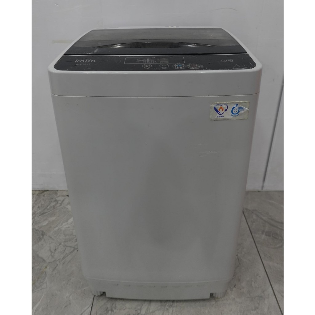 勿下單-KOLIN 歌林 7公斤 單槽 直立式 洗衣機 BW-7S03 小洗衣機 小台 便宜中古2手家電電器