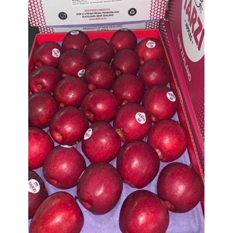 ✨✔️紐西蘭TARZI高紅度蘋果🍎70/80顆原裝箱/18kg
