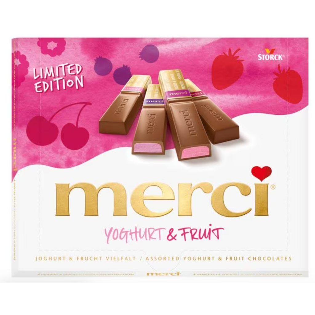 (預購) 德國 Merci 蜜思巧克力 春季限定 優格水果口味