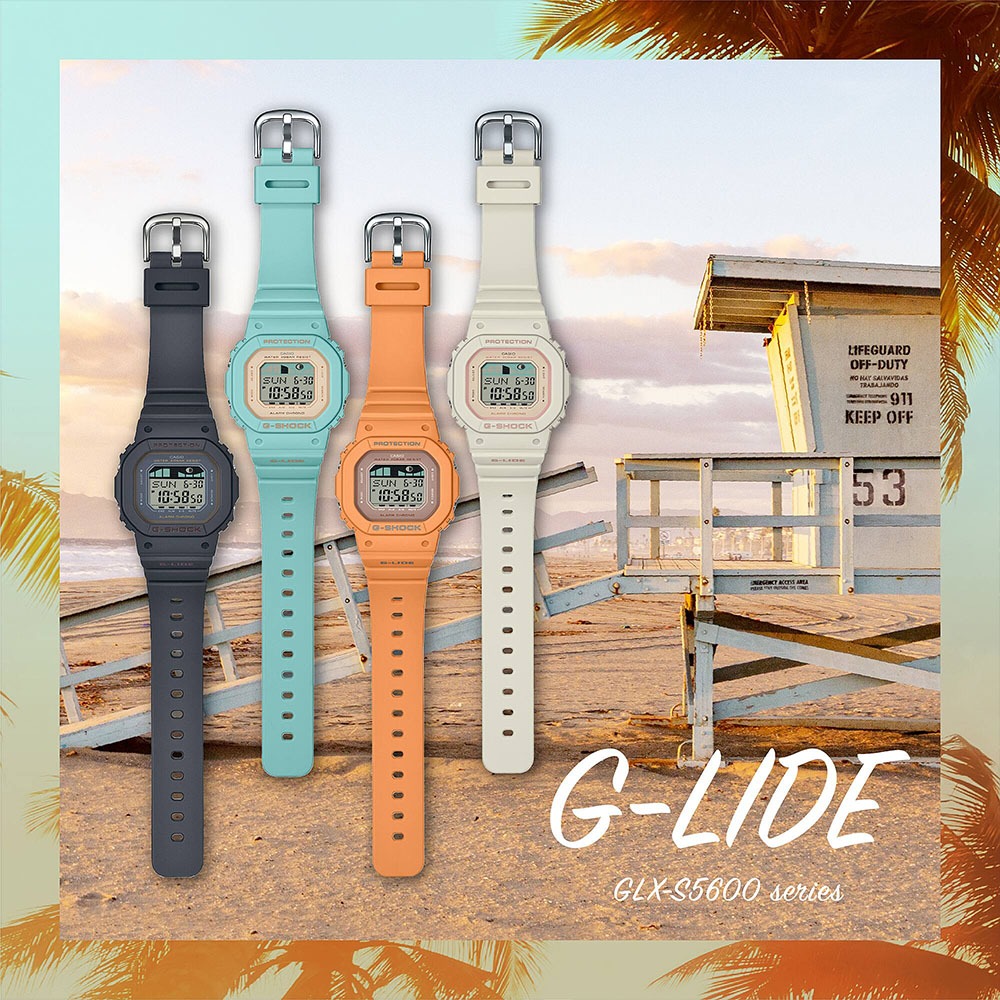 【WANgT】CASIO 卡西歐 GShock GLX-S5600 月相潮汐 世界時間 耐衝擊 纖薄環保 運動錶 手錶