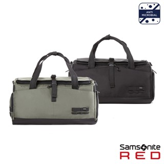 Samsonite RED 新秀麗 旅行袋/手提袋/行李袋 MARMION 輕量休閒背提兩用抗菌_黑/卡其