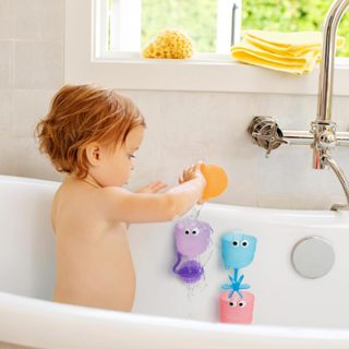 美國 munchkin 滿趣健 戲水杯組 洗澡玩具