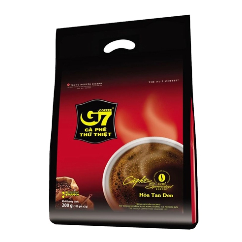 越南 中原 G7咖啡 純咖啡 袋裝 100入 Cà Phê Đen TRUNG NGUYÊN G7