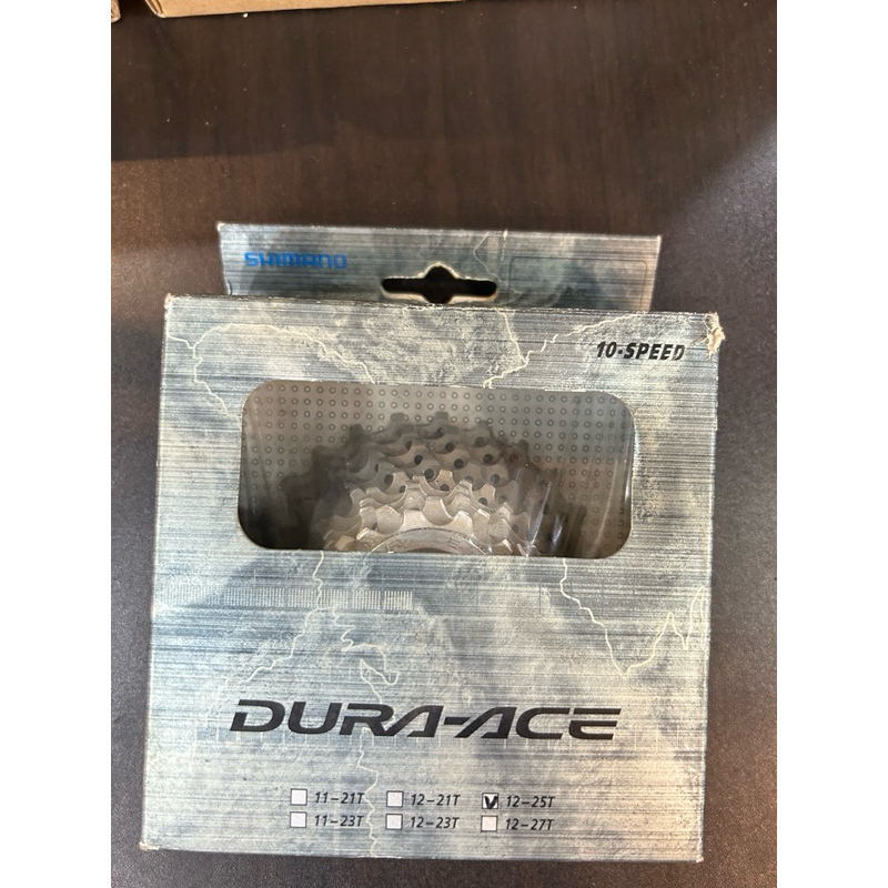 SHIMANO DURA-ACE CS-7800全新盒裝10速12-25T飛輪