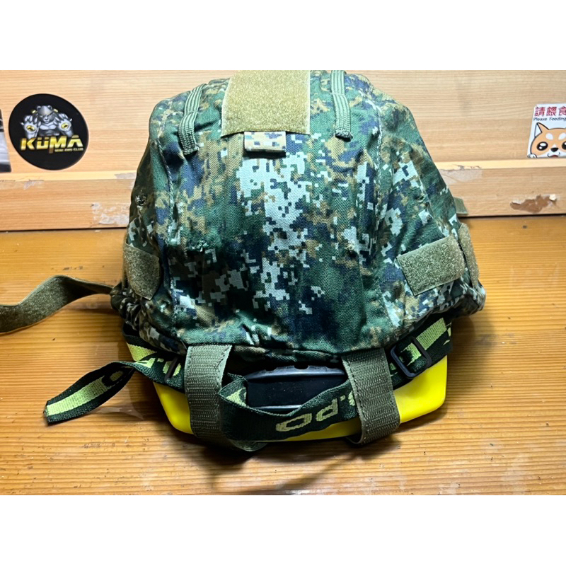 生存遊戲 國軍 陸軍數位迷彩鋼盔帽套