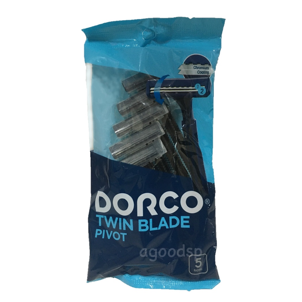 DORCO 雙層廣角輕便刀 5入 TD702N 刮鬍刀