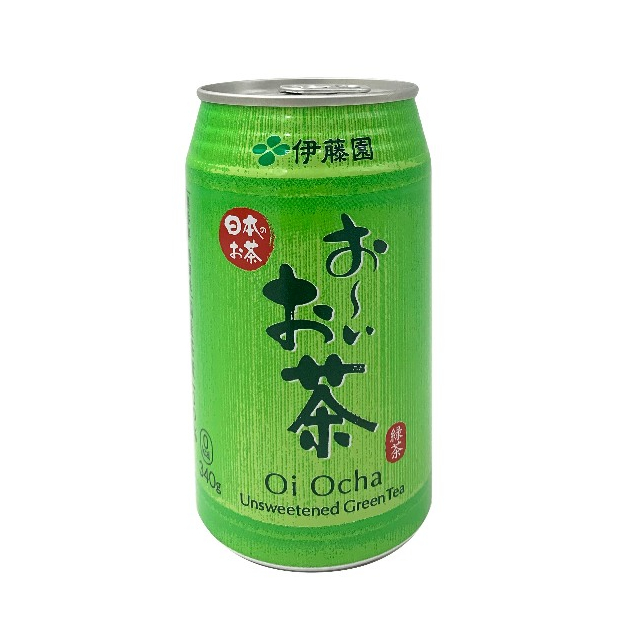 日本 伊藤園 綠茶 罐裝 340ml 日本綠茶 飲料