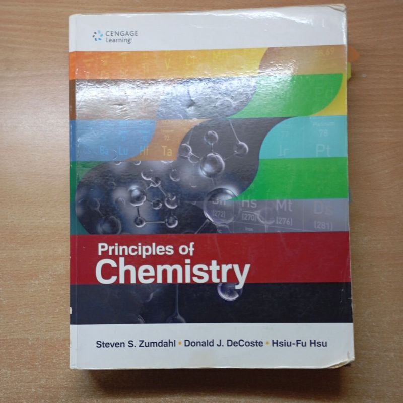 Principles of Chemistry by Zumdahl, DeCoste, Hsu【大學普化課本】