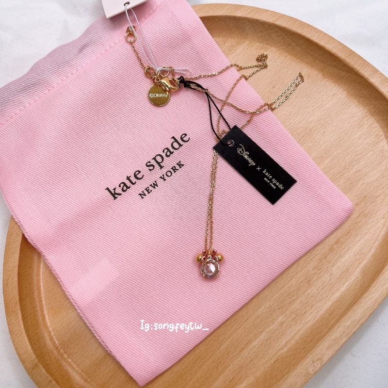 居羽精品代購 Kate spade 米妮項鍊 幸運草項鍊 蝴蝶結項鍊 頸鏈