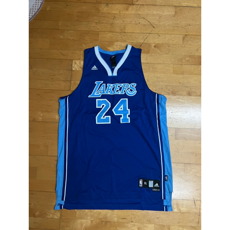 Adidas Swingman Lakers Kobe Bryant Jersey 球衣 異色藍 XL